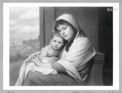 Ostern, Mutter mit Kind by Gabriel von Max