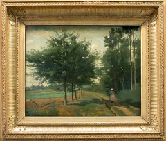 Path along the Wood by Jean-Baptiste-Camille Corot