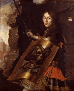 Pontus Fredrik De la Gardie, 1630-1692, count, baron, national council, general governor, president, married to Countess Beata Elisabet von Königsmarck by Cornelis Picolet