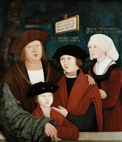 Portrait de la famille Cuspinian