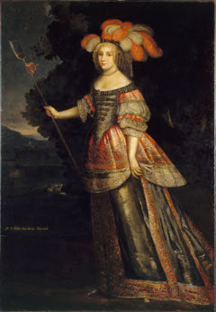 Portrait de Madeleine Fare Le Tellier, duchesse d'Aumont (1646-1668) by Unknown Artist