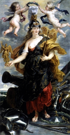 Portrait de Marie de Médicis en Bellone by Peter Paul Rubens