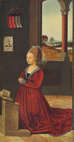 Portrait of a Female Donor by Petrus Christus