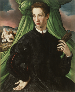 Portrait of a Florentine Nobleman by Francesco de' Rossi