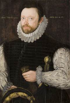 Portrait of a Gentleman, possibly Reginald Scott (circa 1537–99) by Anonymous