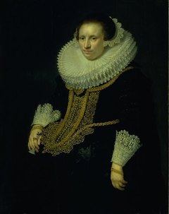 Portrait of a Lady by Jan van Ravesteyn