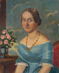 Portrait of a Lady with a Necklace by Anonymous