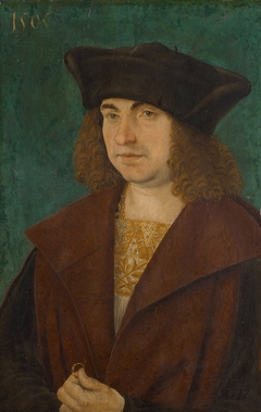 Portrait of a man with ring by Anonymous