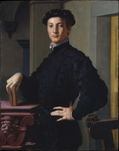 Portrait of a Young Man with a Book by Agnolo Bronzino