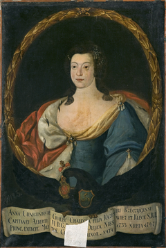 Portrait of Anna Kunegunda Radziwłł née Chalecka (1723–1765) by Anonymous