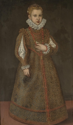 Portrait of Aurelia Doria at full length