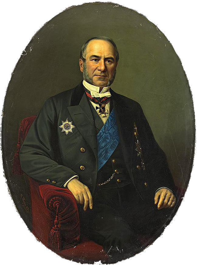 Portrait of Baron Alexander Stieglitz