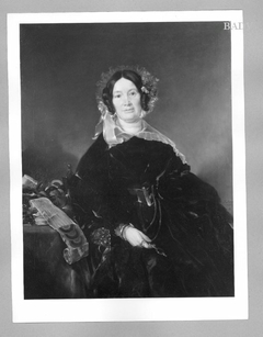 Portrait of Baroness of Würzburg by Ferdinand von Rayski