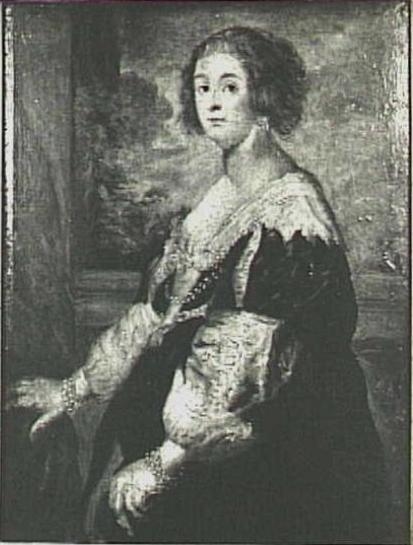 Portrait of Béatrice de Cusance, princess of Cantecroix, Duchess of Lorraine (1614-1663)