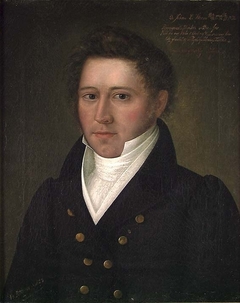 Portrait of Dr. Johan L. Storm by Frederik Petersen