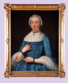 Portrait of Elisabeth Helena Smit by Tibout Regters