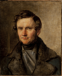 Portrait of Eng. Maciej Bajer by Jan Nepomucen Głowacki