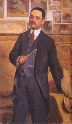 Portrait of João Timóteo da Costa by Rodolfo Amoedo