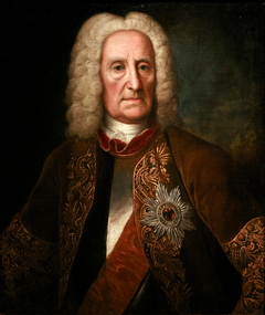Portrait of Johann Reinhard III of Hanau-Lichtenberg (1665-1736) by Johann Christian Fiedler