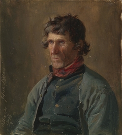Portrait of Joseph Steffens from Altenahr by Adolph Tidemand