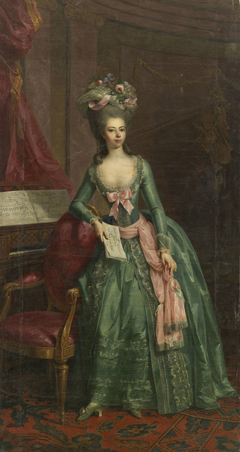 Portrait of Juliane, Fürstin zu Schaumburg-Lippe by Johann Heinrich Tischbein