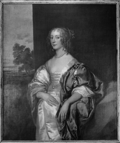 Portrait of Mary Blacknall (1616-1650), wife of Sir Ralph Verney by Anthony van Dyck