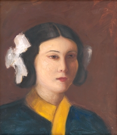 Portrait of Miss Vicková by Štefan Straka