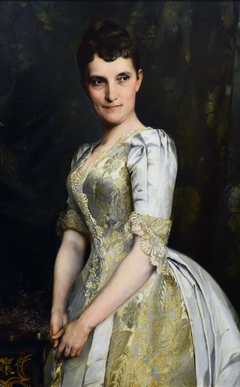 Portrait of Mrs. Keim by Franz Dvorak