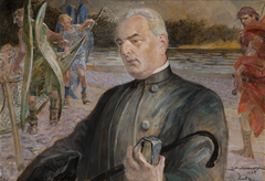 Portrait of the Reverend Jan Jasiak by Jacek Malczewski