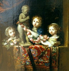 Portrait of three children, possibly the children of Gerrit Bicker van Swieten and Cornelia Bicker