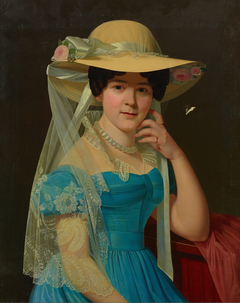 Portrait of Wilhelmine von der Brincken by Christian Tunica