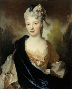 Portrait présumé de Madame la duchesse de Beaufort by Nicolas de Largillière