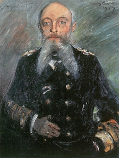 Porträt des Großadmirals Alfred von Tirpitz by Lovis Corinth