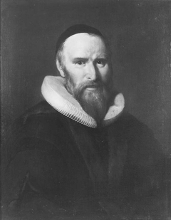 Portret van Carolus Niëllius (1576-1652) by Willem van den Heuvel