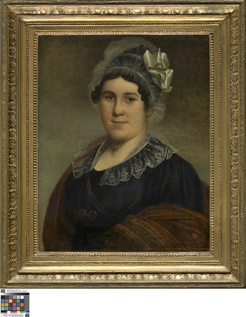 Portret van Isabella van Lutsenborgh, echtgenote van Jacobus Dumery
