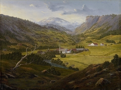 Prestegården i Strandebarm by Tycho Jæger