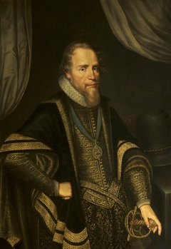 Prince Maurice of Nassau, Prince of Orange (1567-1625) by follower of Michiel Jansz van Miereveldt