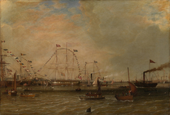 Queen Victoria Landing at Granton Pier, 1 September 1842