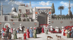 Reception of a Venetian Delegation in Damascus in 1511 by Anonymous