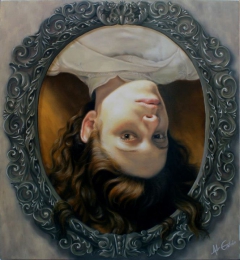 Retrato de cabeza by José Luis López Galván