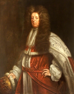 Richard, 2nd Viscount Lumley & 1st Earl of Scarbrough (c.1650 - 1721), in the robes of an Earl by Anonymous