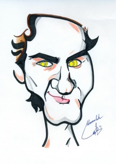 Roger Federer by Ibrahim Al Awamleh