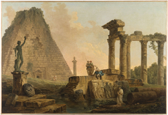 Ruines romaines by Hubert Robert