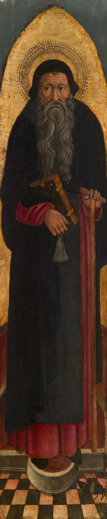 Saint Anthony Abbot from an Augustinian altarpiece