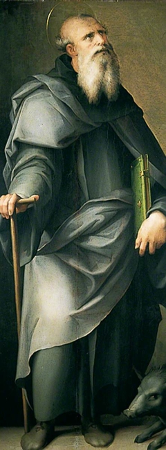 Saint Anthony Abbot by Maso da San Friano