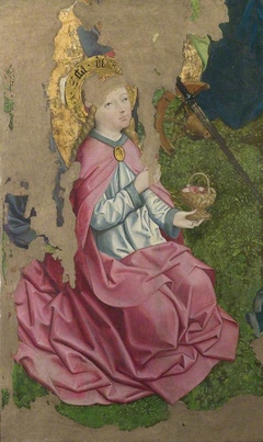 Saint Dorothy by Master of Liesborn