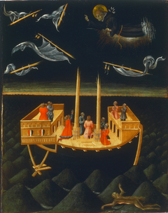 Saint Nicholas of Tolentino Saving a Shipwreck by Giovanni di Paolo
