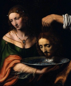 Salome with the Head of Saint John the Baptist by Bernardino Luini