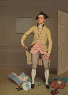 Samuel Thomas Russell in Samuel Foote's "The Mayor of Garratt" by Samuel De Wilde