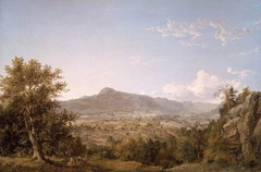 Schatacook Mountain, Housatonic Valley, Connecticut by Jasper Francis Cropsey